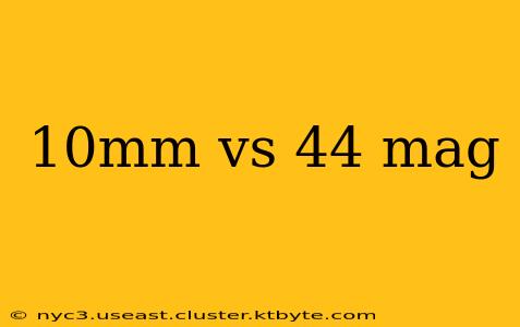 10mm vs 44 mag