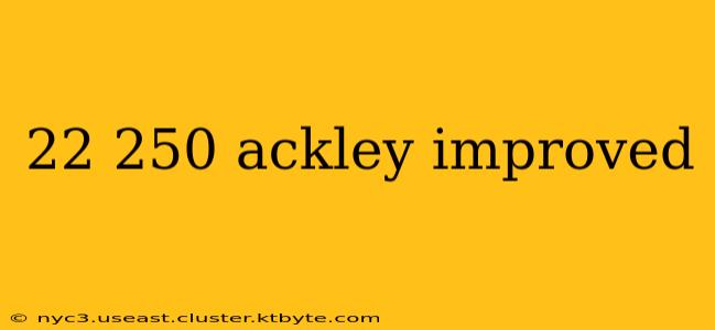 22 250 ackley improved