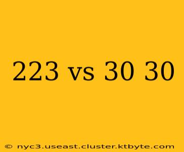 223 vs 30 30