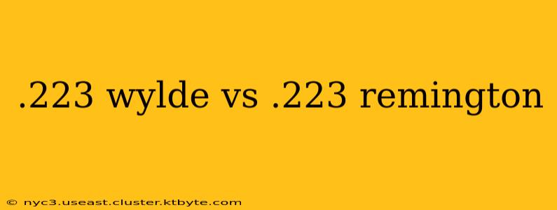 .223 wylde vs .223 remington