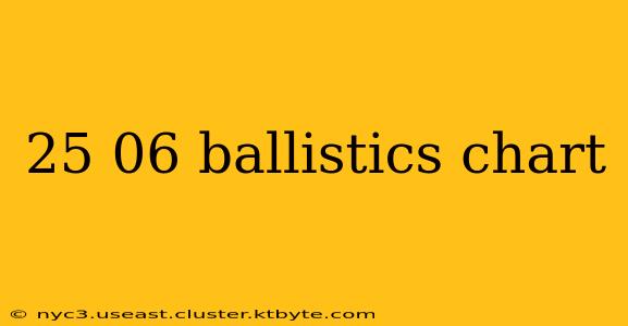 25 06 ballistics chart