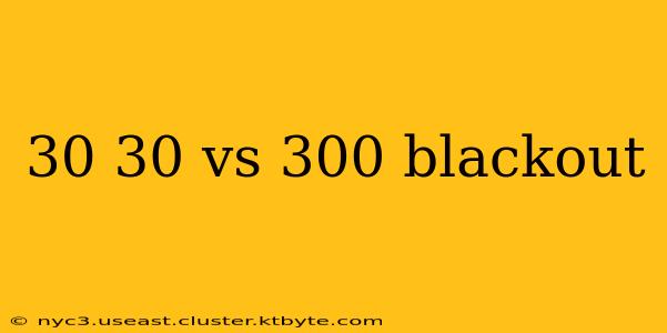 30 30 vs 300 blackout