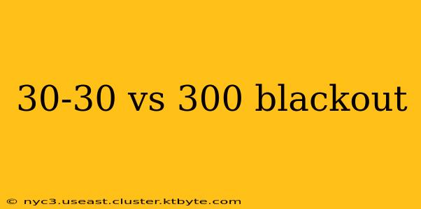 30-30 vs 300 blackout