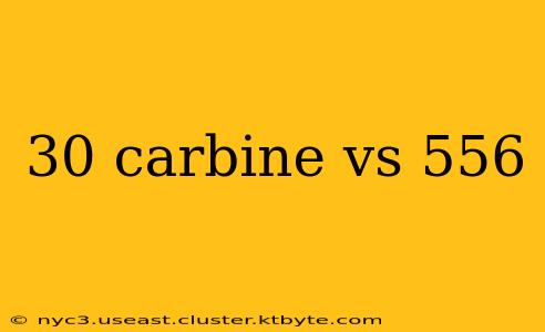 30 carbine vs 556