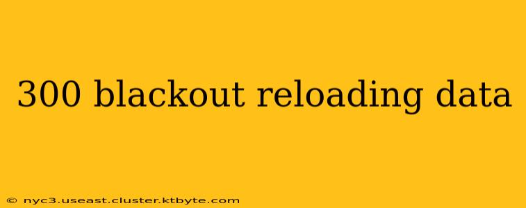 300 blackout reloading data