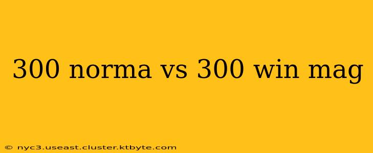 300 norma vs 300 win mag