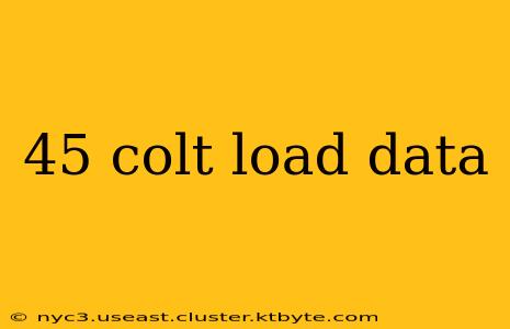 45 colt load data