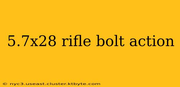 5.7x28 rifle bolt action