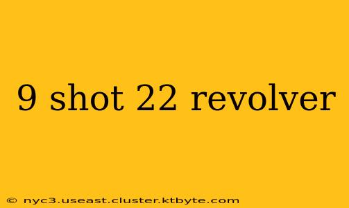 9 shot 22 revolver