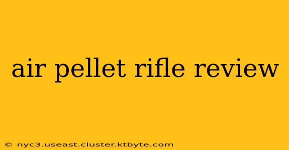 air pellet rifle review