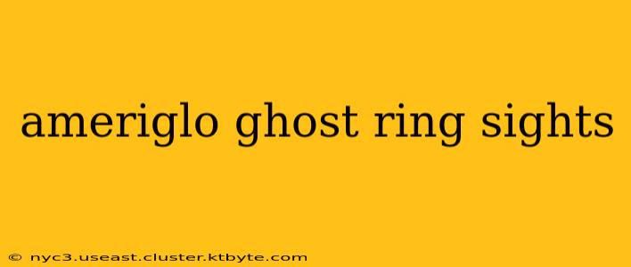 ameriglo ghost ring sights