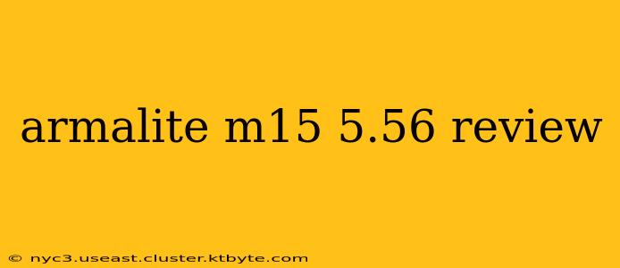 armalite m15 5.56 review