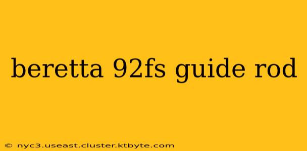 beretta 92fs guide rod