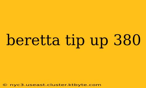 beretta tip up 380