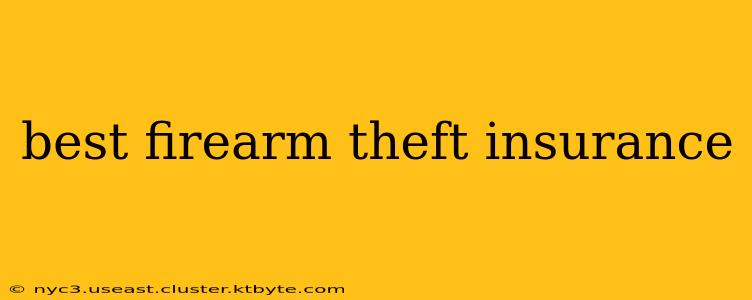 best firearm theft insurance