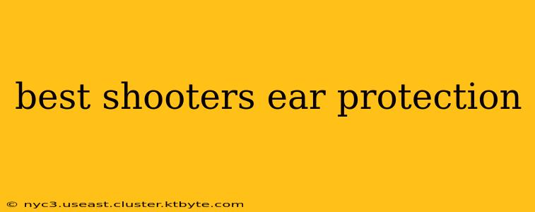 best shooters ear protection