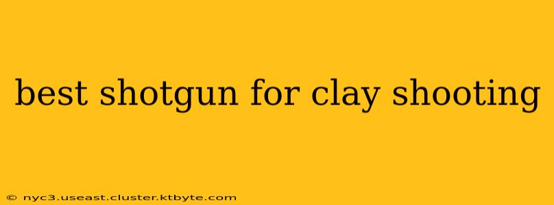 best shotgun for clay shooting