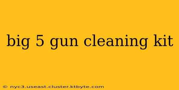 big 5 gun cleaning kit