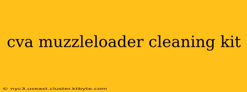 cva muzzleloader cleaning kit