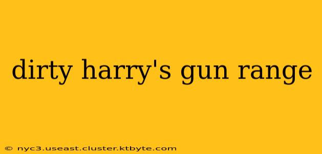 dirty harry's gun range