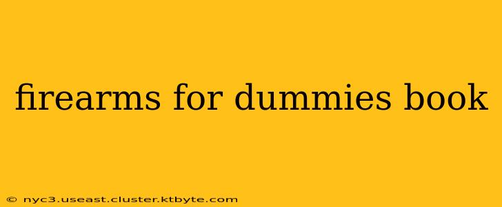 firearms for dummies book