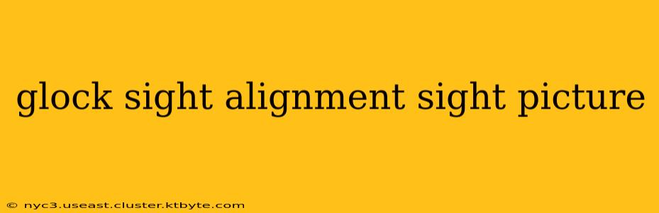 glock sight alignment sight picture