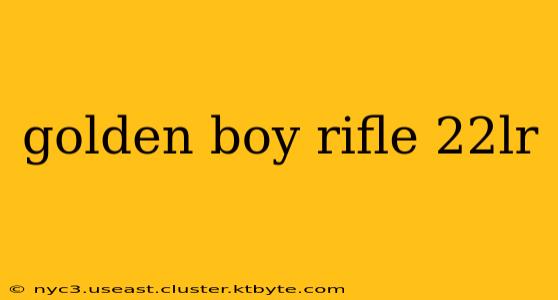 golden boy rifle 22lr