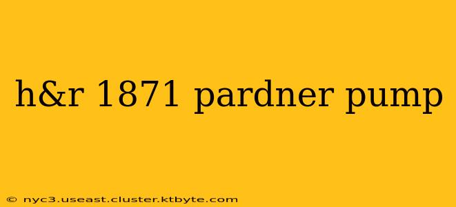 h&r 1871 pardner pump