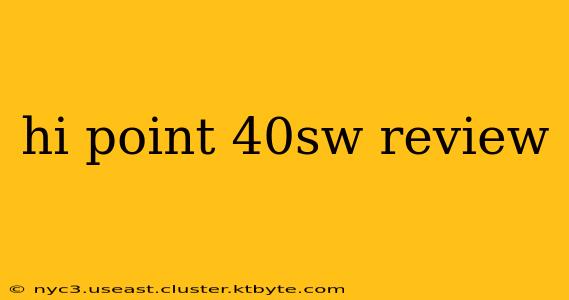 hi point 40sw review