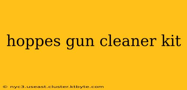 hoppes gun cleaner kit