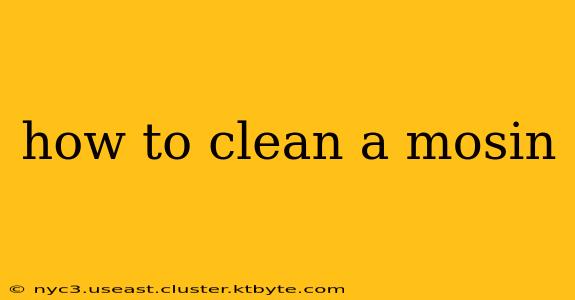 how to clean a mosin