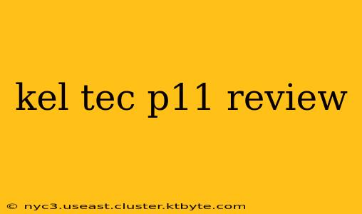 kel tec p11 review