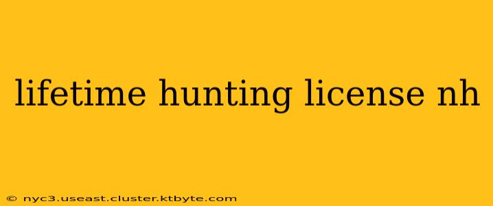 lifetime hunting license nh