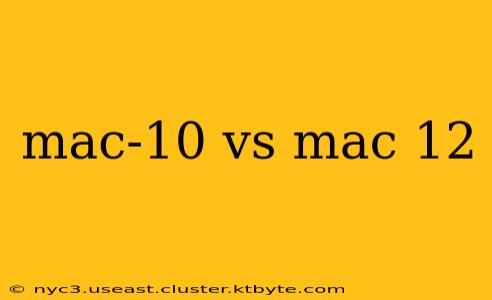 mac-10 vs mac 12