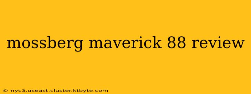 mossberg maverick 88 review