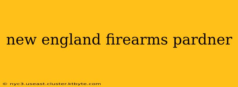 new england firearms pardner