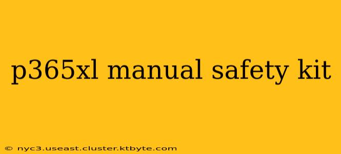 p365xl manual safety kit