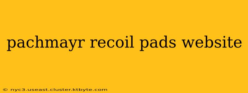 pachmayr recoil pads website