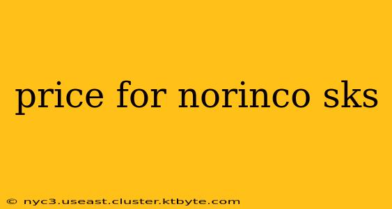 price for norinco sks