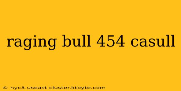 raging bull 454 casull