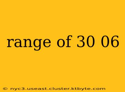 range of 30 06