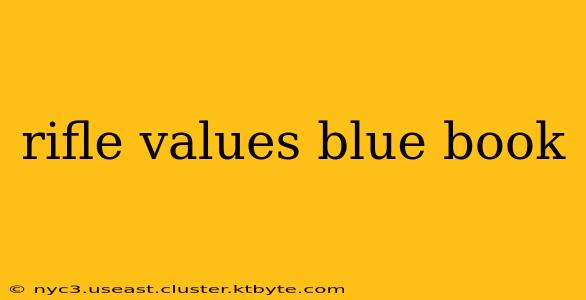 rifle values blue book