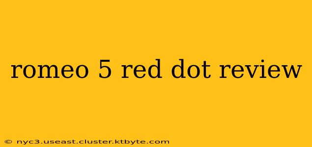 romeo 5 red dot review