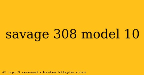 savage 308 model 10