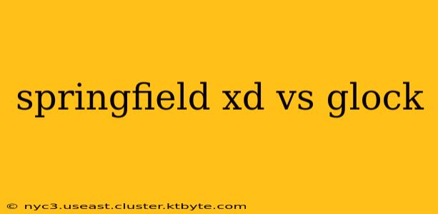 springfield xd vs glock