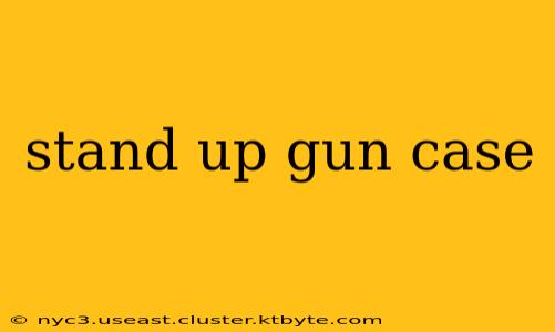 stand up gun case