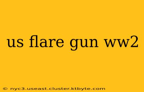 us flare gun ww2