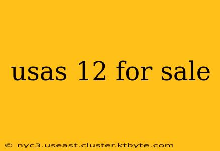 usas 12 for sale