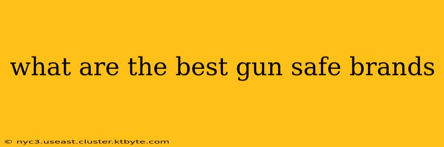 what are the best gun safe brands