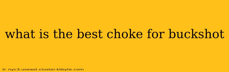 what is the best choke for buckshot